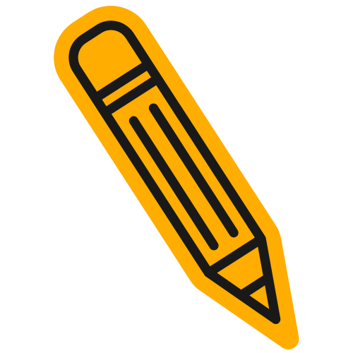 crayon jaune