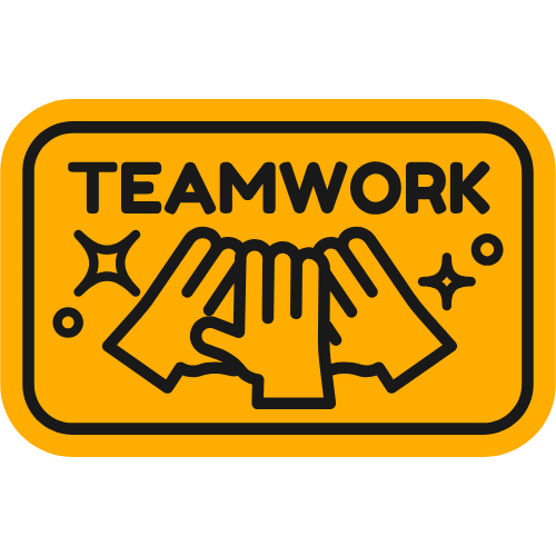 étiquette teamwork